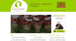 Desktop Screenshot of guillaud-traiteur.com